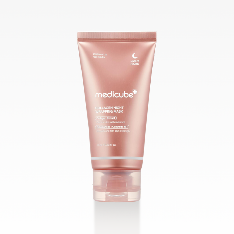 قناع ميديكيوب الليلي المغلف بالكولاجين