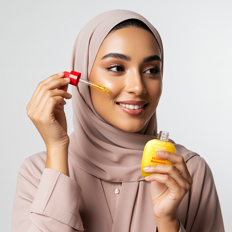 سيروم تفتيح البشرة بفيتامين سي من ايكوال بيري الأصلي - مع اسيرولا ونياسيناميد