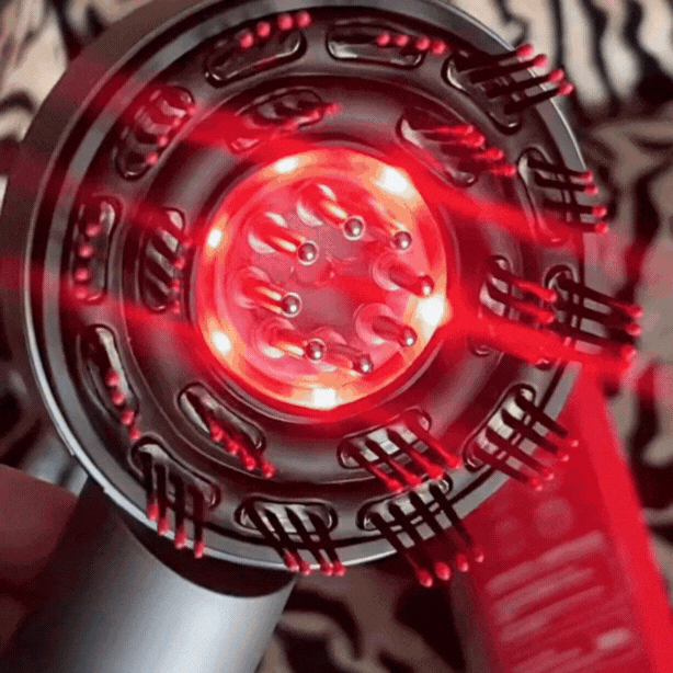 فرشاة تدليك فروة الرأس لتحفيز نمو الشعر